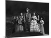 Convoi by Femmes WESTWARD THE WOMEN by William A Wellman with Renata Vanni, Robert Taylor, Denise D-null-Mounted Photo