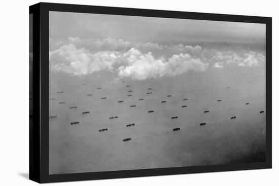 Convoy at Sea-U.S. Gov'T Navy-Stretched Canvas