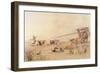 Convoy Crosses River, 1829-Emile Bernard-Framed Giclee Print