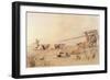 Convoy Crosses River, 1829-Emile Bernard-Framed Giclee Print
