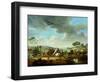 Convoy Escorted by French Dragoons-Jacques Francois Joseph Swebach-Framed Giclee Print