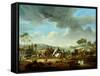 Convoy Escorted by French Dragoons-Jacques Francois Joseph Swebach-Framed Stretched Canvas