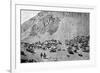 Convoy of Muleteers at the Foot of the Cordillera, South America, 1895-null-Framed Giclee Print