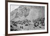 Convoy of Muleteers at the Foot of the Cordillera, South America, 1895-null-Framed Giclee Print