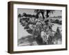 Convoy of Muslims Migrating from the Sikh State of Faridkot after the Division of India-Margaret Bourke-White-Framed Photographic Print