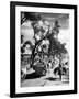 Convoy of Sikhs Migrating to East Punjab After the Division of India-Margaret Bourke-White-Framed Photographic Print