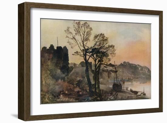 'Conway Bay', 1880-George Sheffield-Framed Giclee Print