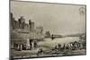 Conway Bridge under Construction, 1848-null-Mounted Giclee Print