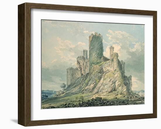 Conway Castle, 18th Century-Thomas Girtin-Framed Giclee Print