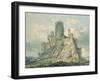 Conway Castle, 18th Century-Thomas Girtin-Framed Giclee Print