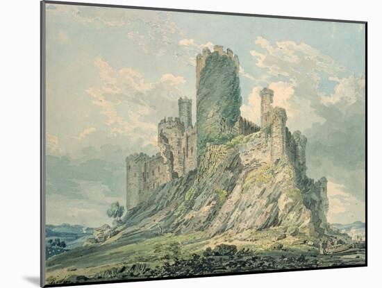 Conway Castle, 18th Century-Thomas Girtin-Mounted Giclee Print