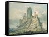 Conway Castle, 18th Century-Thomas Girtin-Framed Stretched Canvas