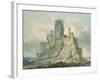 Conway Castle, 18th Century-Thomas Girtin-Framed Giclee Print