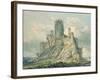 Conway Castle, 18th Century-Thomas Girtin-Framed Giclee Print