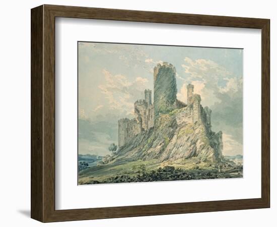 Conway Castle, 18th Century-Thomas Girtin-Framed Giclee Print