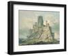 Conway Castle, 18th Century-Thomas Girtin-Framed Giclee Print