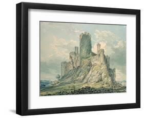 Conway Castle, 18th Century-Thomas Girtin-Framed Giclee Print