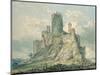 Conway Castle, 18th Century-Thomas Girtin-Mounted Giclee Print