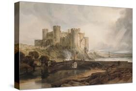 Conway Castle, circa 1802-JMW Turner-Stretched Canvas