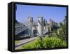 Conway Castle, Gwynedd, North Wales, UK-Nigel Francis-Framed Stretched Canvas