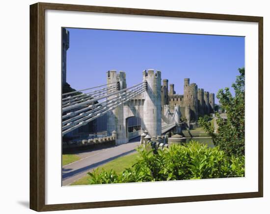 Conway Castle, Gwynedd, North Wales, UK-Nigel Francis-Framed Photographic Print