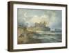 Conway Castle, North Wales-Joseph Mallord William Turner-Framed Art Print