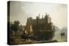 Conway Castle, North Wales-William Daniell-Stretched Canvas