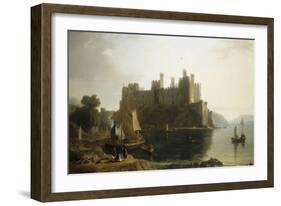 Conway Castle, North Wales-William Daniell-Framed Giclee Print