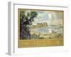 Conway Castle, Poster Advertising the London, Midland and Scottish Railway, c.1930-Sir David Murray-Framed Giclee Print