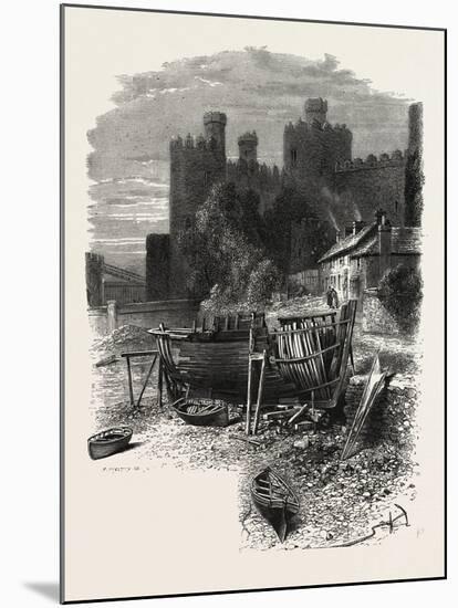 Conway Castle, UK, 19th Century-null-Mounted Giclee Print