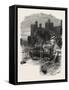 Conway Castle, UK, 19th Century-null-Framed Stretched Canvas
