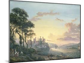 Conway Castle-Paul Sandby-Mounted Giclee Print