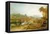 Conway Castle-J. M. W. Turner-Framed Stretched Canvas
