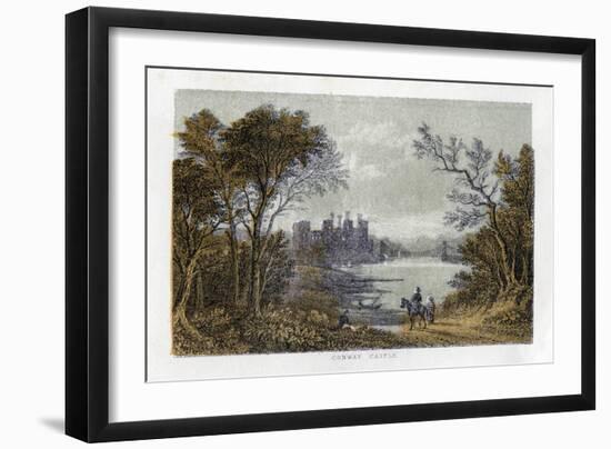 Conway Castle-null-Framed Giclee Print