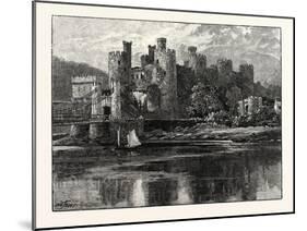 Conway Castle-null-Mounted Giclee Print
