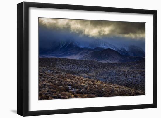 Conway Summit Along Highway 395 In The Eastern Sierras Northern California Near Mono Lake-Jay Goodrich-Framed Photographic Print