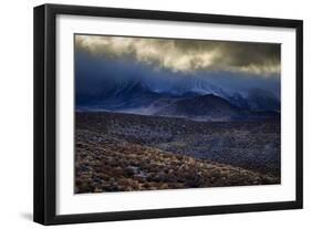 Conway Summit Along Highway 395 In The Eastern Sierras Northern California Near Mono Lake-Jay Goodrich-Framed Photographic Print