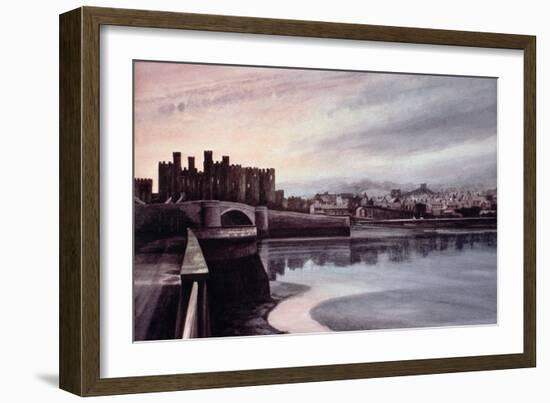 Conwy Bridge-Jane Carpanini-Framed Giclee Print