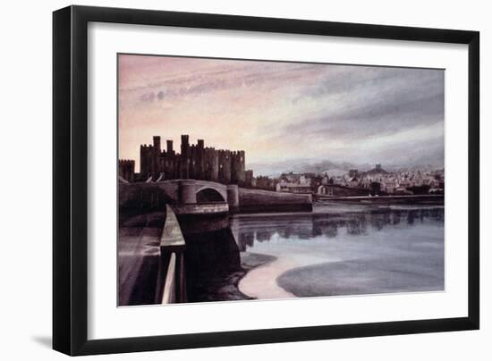 Conwy Bridge-Jane Carpanini-Framed Giclee Print