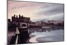 Conwy Bridge-Jane Carpanini-Mounted Giclee Print