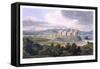 Conwy Castle, 1820-T. Gandy-Framed Stretched Canvas