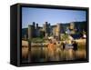 Conwy Castle and River Conwy, Wales-Steve Vidler-Framed Stretched Canvas