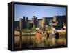 Conwy Castle and River Conwy, Wales-Steve Vidler-Framed Stretched Canvas