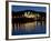 Conwy Castle and Town at Dusk, Conwy, Wales, United Kingdom, Europe-John Woodworth-Framed Photographic Print