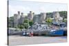 Conwy Castle, UNESCO World Heritage Site, and Harbour, Conwy, Wales, United Kingdom, Europe-Peter Groenendijk-Stretched Canvas