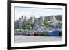 Conwy Castle, UNESCO World Heritage Site, and Harbour, Conwy, Wales, United Kingdom, Europe-Peter Groenendijk-Framed Photographic Print