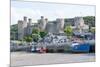 Conwy Castle, UNESCO World Heritage Site, and Harbour, Conwy, Wales, United Kingdom, Europe-Peter Groenendijk-Mounted Photographic Print