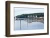 Conwy Castle, UNESCO World Heritage Site, and Harbour, Conwy, Wales, United Kingdom, Europe-Peter Groenendijk-Framed Photographic Print