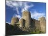 Conwy Medieval Castle in Summer, UNESCO World Heritage Site, Gwynedd, North Wales, UK, Europe-Peter Barritt-Mounted Photographic Print