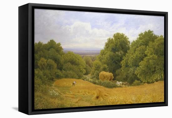 Conyhurst Looking Towards Shoreham Gap, Surrey-Clayton Adams-Framed Stretched Canvas